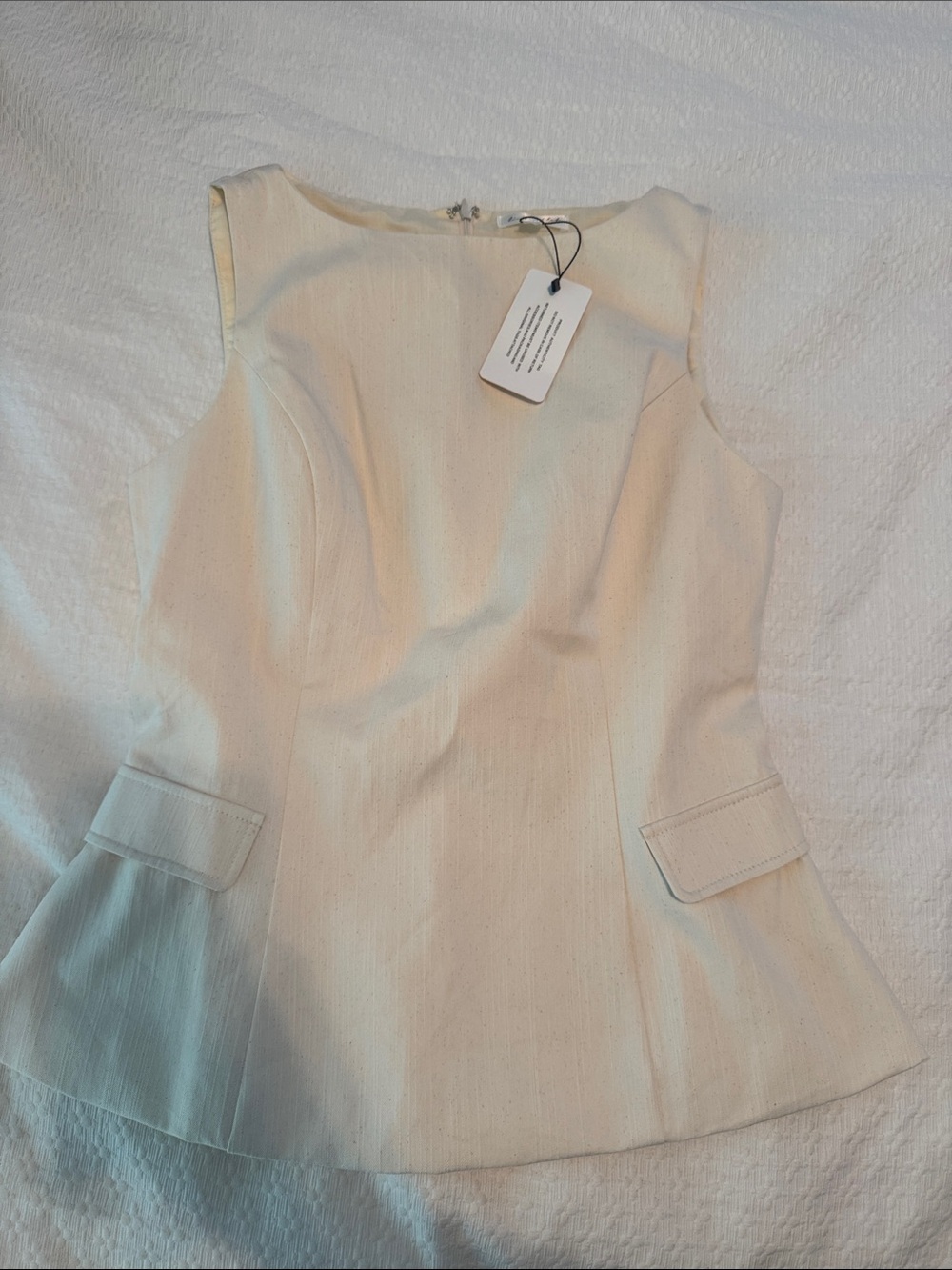 LINE & DOT structured tank blouse